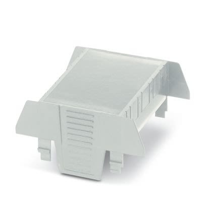 Phoenix Contact Upper Housing Part Enclosure Type 1071 Series , 75 x 70.1 x 36.95mm, ABS, Polycarbonate DIN Rail [1071125]; 517-439