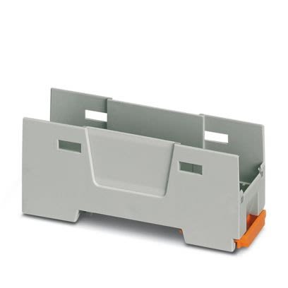 Phoenix Contact DIN Rail Housing Enclosure Type EH Series , 75 x 22.6 x 30.3mm, ABS, Polycarbonate DIN Rail Enclosure [1071148]; 517-442