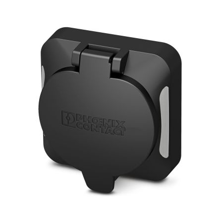 Phoenix Contact Protective Cover, EV Series Thread Size M5, For Use With Infrastructure Charging Sockets [1164297]; 517-920