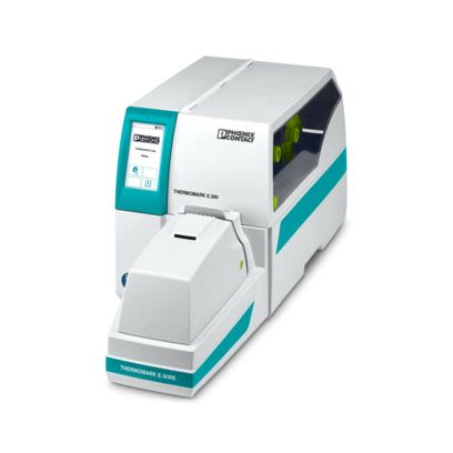Phoenix Contact THERMOMARK E.WIRE SET Label Printer, 252mm Max Label Width [1287043]; 518-128