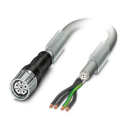 Phoenix Contact KSF Power Power Cable, Grey Polyvinyl Chloride PVC, 5m [1619622]; 518-315