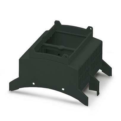Phoenix Contact Vented Sides Enclosure Type BC Series , 71.6 x 89.7 x 54.85mm, Polycarbonate DIN Rail Enclosure [2202539]; 518-375