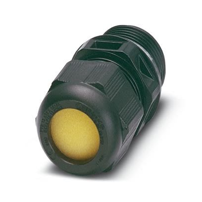 Phoenix Contact G-ESIS Series Black Polyamide Cable Gland, M25 Thread, 10mm min., 17mm max., IP66, IP68 [1424468]; 518-436