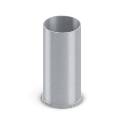 Phoenix Contact, A 95-30 Insulated Bootlace Ferrule, 30mm Pin Length, Silver [2100019]; 518-779