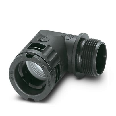 Phoenix Contact WP-GA Series Black PA 6 Cable Gland, PG16 Thread, 16.5mm max., IP68, IP69K [3240905]; 518-791