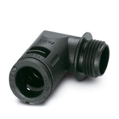 Phoenix Contact Black PA 6 Cable Gland, PG9 Thread, 10mm max., IP66, IP68 [3240917]; 518-793