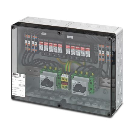 Phoenix Contact SOL-SC Series Silver Polycarbonate Junction Box, IP65 [1455739]; 518-966