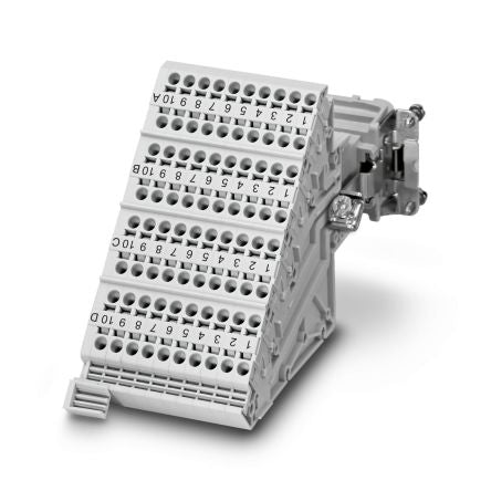 Phoenix Contact Terminal Adapter, 40 Way, 10A, Female, 158, Panel Mount, 250 V [1580147]; 519-449