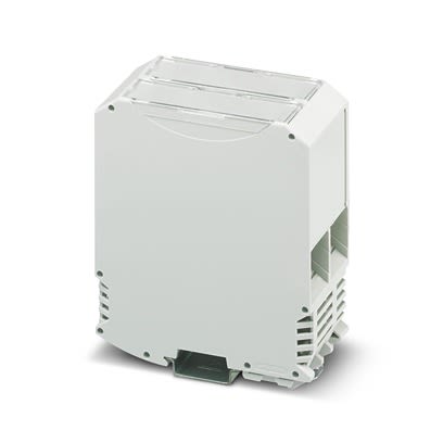 Phoenix Contact DIN Rail Enclosure Enclosure Type ME-MAX Series , 45.2 x 99 x 113.65mm, PA Electronic Housing [2201682]; 519-496