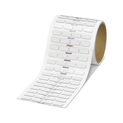 Phoenix Contact EMLP White Label Roll, 20mm Width, 8mm Height, 500Per Roll Qty [0819482]; 519-833