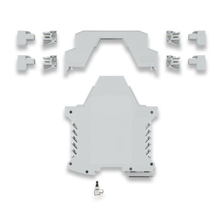 Phoenix Contact ME Series DIN Rail Housing Set for Use with For Mounting On A DIN Rail, 12A [1343021]; 519-839