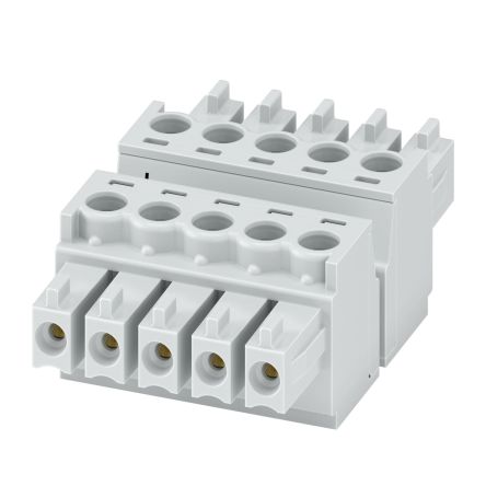 Phoenix Contact ME-TBUS Series DIN Rail Bus Connectors for Use with MACX MCR-EX-AP, 8A [1351974]; 519-853