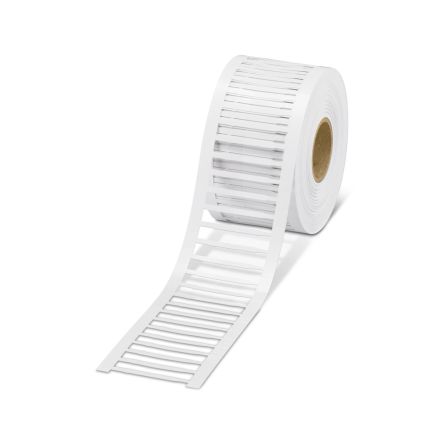 Phoenix Contact WMTS Insert Cable Marker, White, 0.6 → 45mm Cable, for , for THERMOMARK, 1352327 [1352327]; 519-855