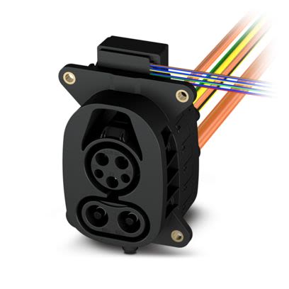 Phoenix Contact 200 A Mode 4, Type 1, EV Charging Cable 5m [1358244]; 519-861