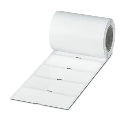 Phoenix Contact 800 White Label Roll, 40mm Width, 100mm Height, 300Per Roll Qty [0800286]; 519-941