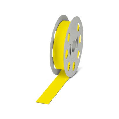 Phoenix Contact Halogen Free Heat Shrink Sleeving, Yellow 8.5 → 25.4mm Sleeve Dia. x 15000mm Length 3:1 Ratio, [0800308]; 519-946