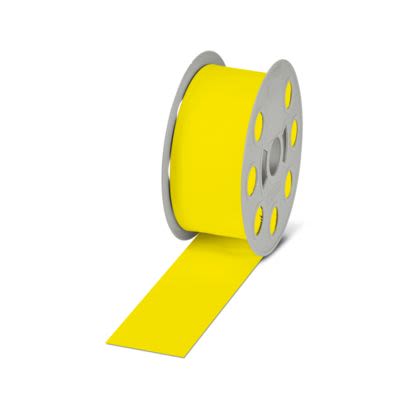 Phoenix Contact WMS Slide On Cable Marker, Yellow, Pre-printed "Unlabeled", 16.9 → 50.8mm Cable, for Control [0800311]; 519-947