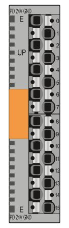 Phoenix Contact Distribution Block, 8 Way, 0.25 → 1.5mm², 4A, 24 V dc, Grey [1337225]; 519-988