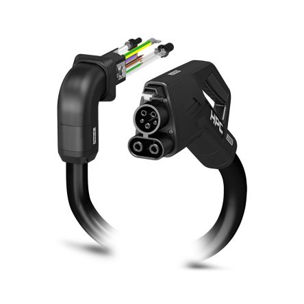 Phoenix Contact 500 A Mode 4, Type 1, EV Charging Cable 5m [1085642]; 520-000