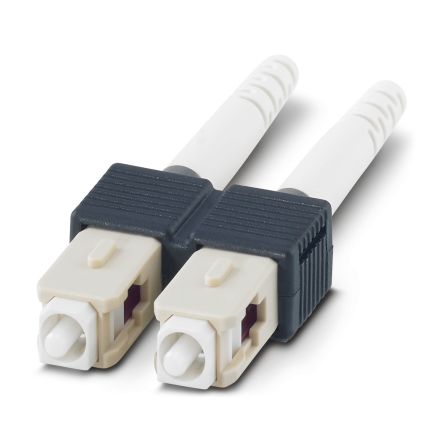 Phoenix Contact, FOC, SC Multimode Duplex Fibre Optic Connector, Multimode 50/125μm Fibre Size, 0.5dB Insertion Loss [1089518]; 520-011
