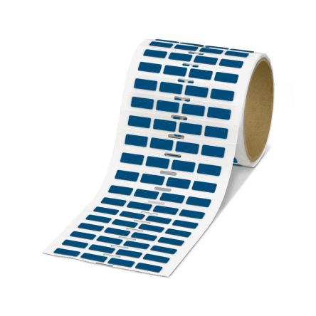 Phoenix Contact EMLP Blue Label Roll, 20mm Width, 8mm Height, 1Per Roll Qty [1096318]; 520-017