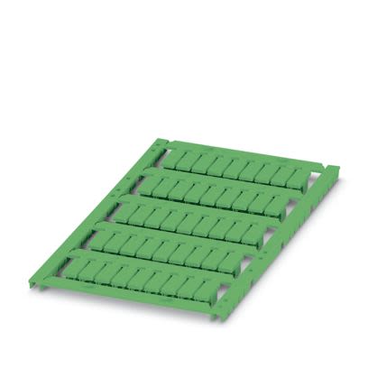 Phoenix Contact Slide On Cable Marker, Green, 2.5 → 4.7mm Cable, for Conductor And Cable Marking, 0830213 [0830213]; 520-029