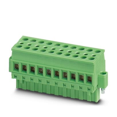 Phoenix Contact TVMSTB Series 90° Flange PCB Connector, 8 Contact(s), 5.08 mm Pitch, 1 Row(s), Shrouded [1719118]; 520-073