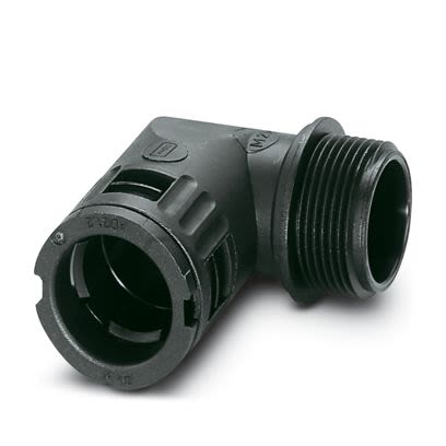 Phoenix Contact WP-GA Series Black PA 6 Cable Gland, M25 Thread, 16.5mm max., IP66, IP68 [3240927]; 520-097