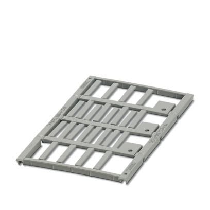 Phoenix Contact UC-WMT Insert Cable Marker, Silver, Pre-printed "Unlabeled", 1.5 → 35mm Cable, for Conductor And [0802719]; 520-353