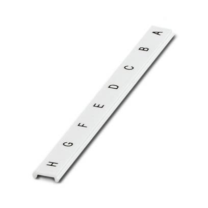 Phoenix Contact, ZBF6 Marker Strip for use with Terminal Blocks [0803451]; 520-358