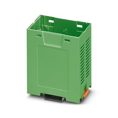 Phoenix Contact Enclosure Bottom Part Enclosure Type EH Series , 75 x 45.1 x 87.3mm, ABS DIN Rail Enclosure [2202534]; 520-415