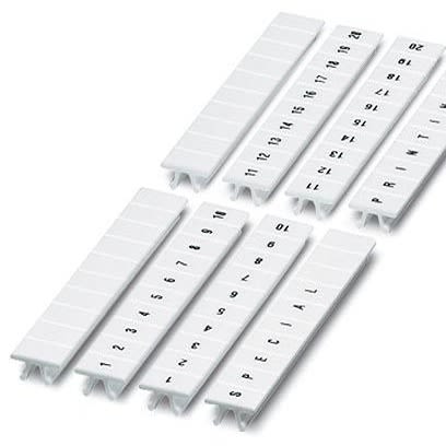 Phoenix Contact, ZB6 Marker Strip for use with Terminal Blocks [1052345:0001]; 520-430