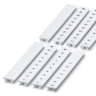 Phoenix Contact, ZB 7 Terminal Marker for use with Terminal Blocks [1054233:0051]; 520-449