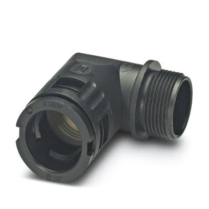 Phoenix Contact Black PA 6 Cable Gland, M10 Thread, 6.5mm max., IP68, IP69K [3240909]; 520-900