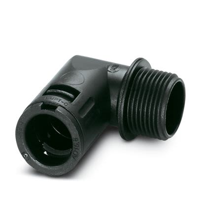 Phoenix Contact Black PA 6 Cable Gland, M20 Thread, 12mm max., IP66, IP68 [3240926]; 520-904