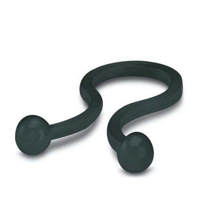 Phoenix Contact Black Silicone twist tie, 12.7mm Max. Bundle [3241104]; 520-906
