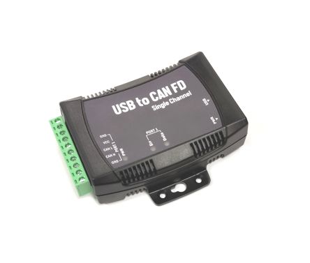 Connective Peripherals CAN USB B Female to Terminal Block Female Interface Adapter [CP-CANFD-1P]; 521-044