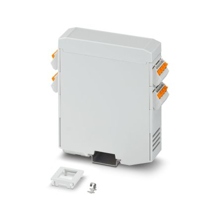 Phoenix Contact DIN Rail Housing Enclosure Type ICS25 Series , 100 x 25 x 116.65mm, Polyamide Enclosure [1291125]; 521-198