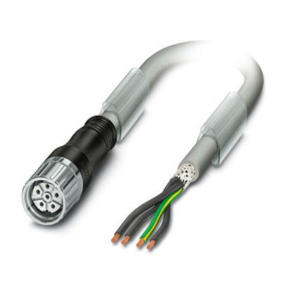 Phoenix Contact 1625777 Control 4 mm² 17 Core Power Cable, Grey Polyurethane PUR, 5m [1625777]; 521-643