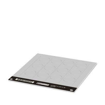 Phoenix Contact LS-EMLP Adhesive Marking Foil, Silver, Pre-printed "Unlabeled", for Devices In The Control Cabinet, [0831729]; 521-842
