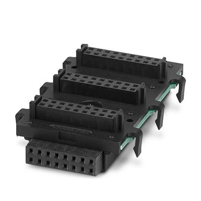 Phoenix Contact HBUS Series BUS Connector for Use with DIN Rail Terminal, 3A [2896322]; 522-375