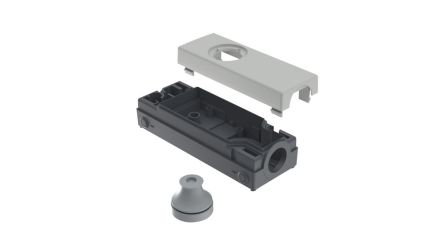 RAFI Light Grey RAFIX Enclosure - 22.3mm Diameter [1.20.810.407/0000]; 523-368