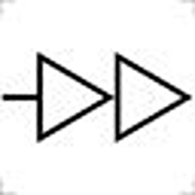 RAFI Labels for Use with Push Buttons, Forward/Slow [5.70.090.010/1001]; 523-510