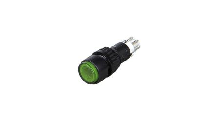 RAFI 1.15 Series Illuminated Illuminated Push Button Switch, Momentary, Through Hole, 9.1mm Cutout, 1 NC + 1 NO, 24V, [1.15.106.021/1510]; 523-533