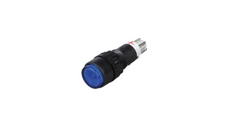 RAFI 1.15 Series Illuminated Illuminated Push Button Switch, Momentary, Through Hole, 9.1mm Cutout, 1 NC + 1 NO, 24V, [1.15.106.504/1600]; 523-545