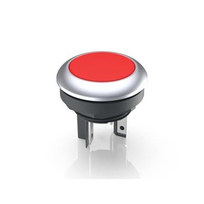 RAFI LUMOTAST 16 Series Illuminated Illuminated Push Button Switch, Momentary, Through Hole, 16.2mm Cutout, 1 NO, White [1.15.210.121/2300]; 523-684