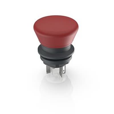 RAFI LUMOTAST 16 Series Illuminated Push Button Switch, Latching, Through Hole, 16.2mm Cutout, 2 NC + 1 NO, 250V, IP65, [1.15.216.003/0300]; 523-693