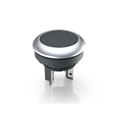 RAFI LUMOTAST 16 Series Illuminated Push Button Switch, Momentary, Through Hole, 16.2mm Cutout, 1 NO, 35V, IP65, IP67 [1.15.210.021/0100]; 523-701