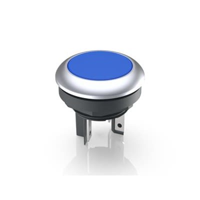 RAFI LUMOTAST 16 Series Illuminated Push Button Switch, Momentary, Through Hole, 16.2mm Cutout, 1 NO, 35V, IP65, IP67 [1.15.210.021/0600]; 523-704