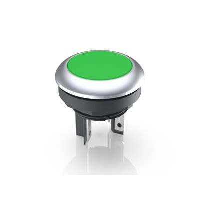 RAFI LUMOTAST 16 Series Illuminated Push Button Switch, Momentary, Through Hole, 16.2mm Cutout, 1 NO, 35V, IP65, IP67 [1.15.210.021/0500]; 523-707